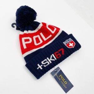 Polo Ralph Lauren +SKI 67 Pom-Pom Knit Hat
